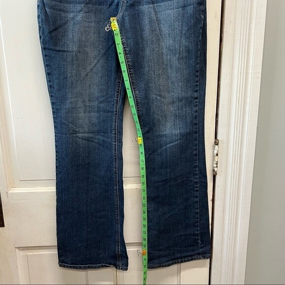 Maurices curvy bootcut jeans 11 12 long tall length of 32.5 as shown - Picture 6 of 9